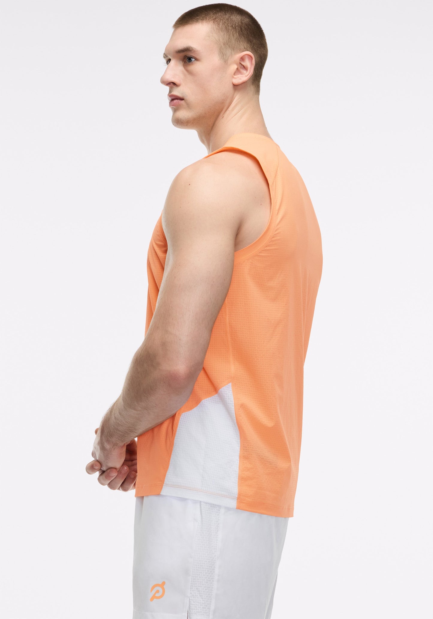 Grid Jacquard Colorblock Tank