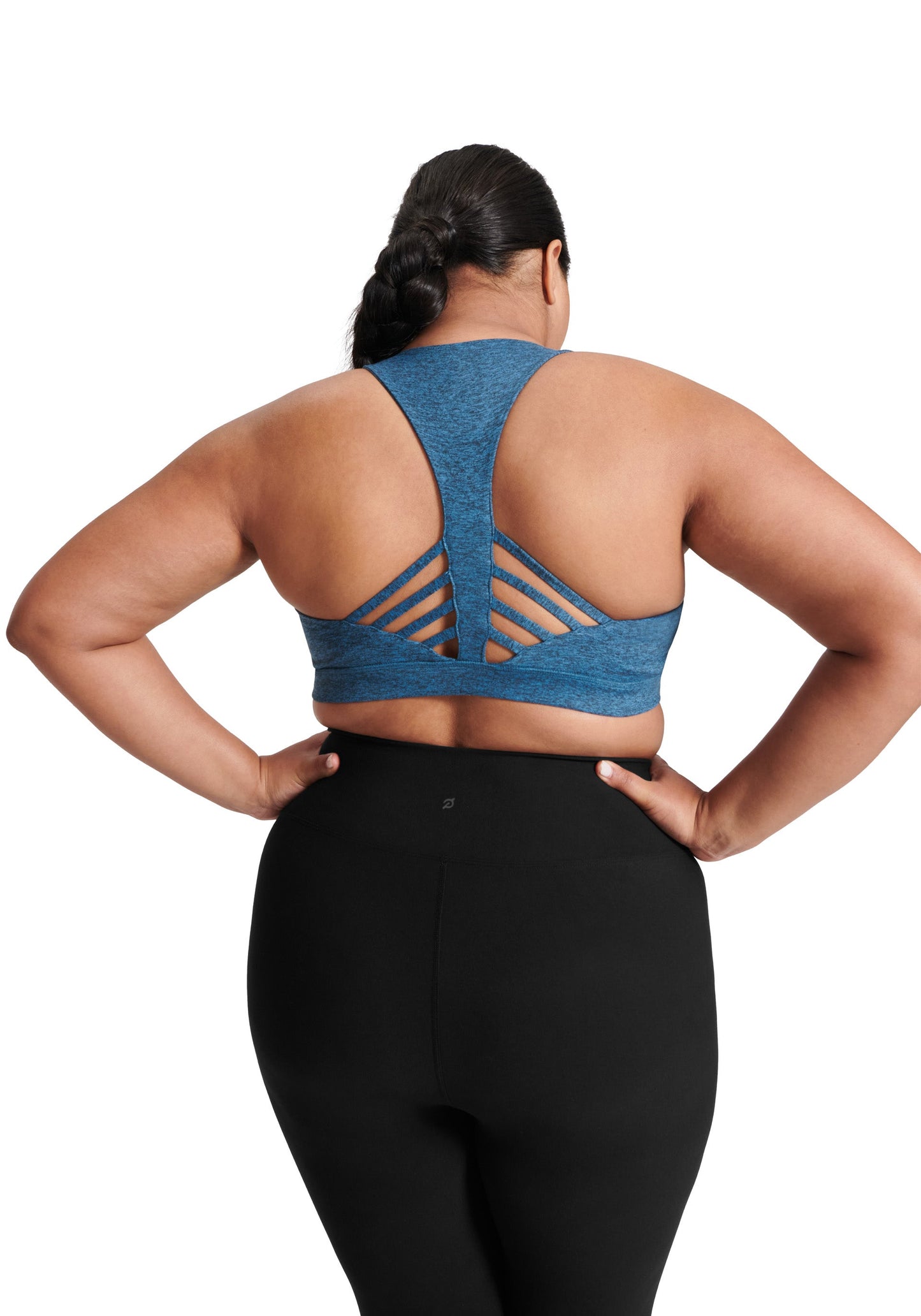 Heathered Strappy Bra