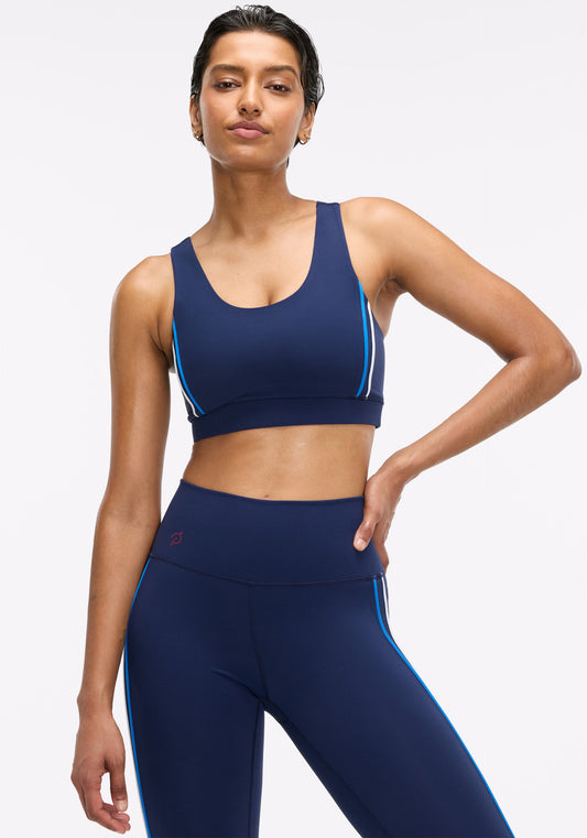 TLC Racer Bra with Piping