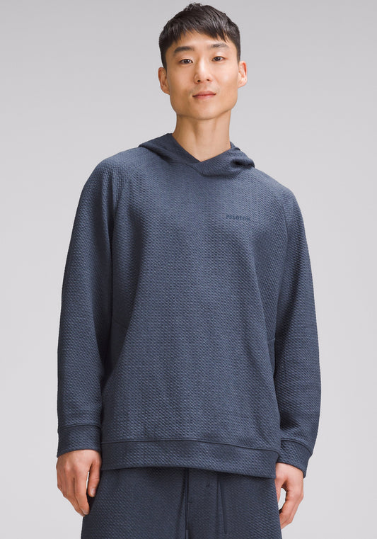 Textured Double-Knit Cotton Hoodie